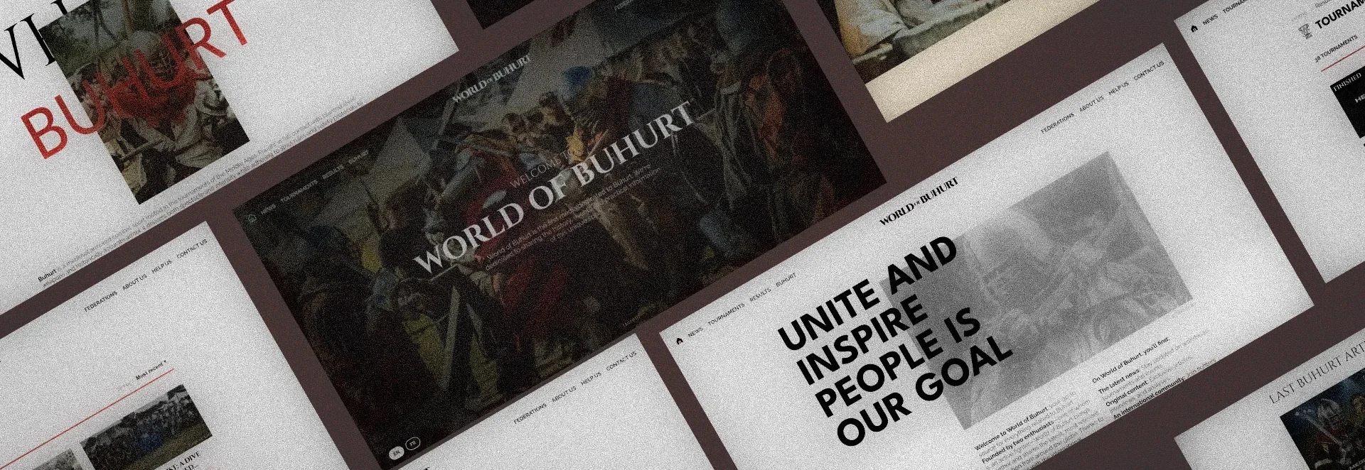 Création du site World of Buhurt, média spécialisé Béhourd